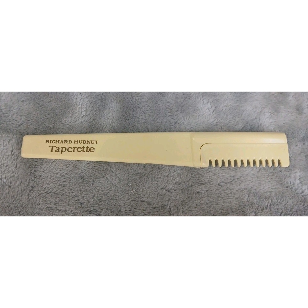 Vintage Richard Hudnut Taperette Hair Trimming Tool 6.5" Replaceable Blade READ‎